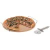 Avanti Pizza Stone With Rack And Pizza Cutter - 33cm -Avanti store 12291 1024x1024