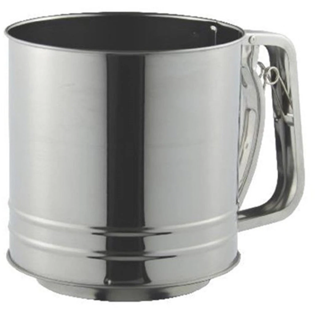 Avanti 5 Cup Flour Sifter Stainless Steel Avanti 5 Cup Flour Sifter Stainless Steel -Avanti store