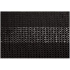 Maxwell And Williams Table Accents Woven Lurex Placemat 45x30cm Black