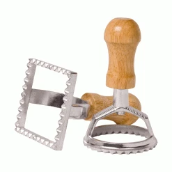 Al Dente Ravioli Cutters Square And Round Set 2