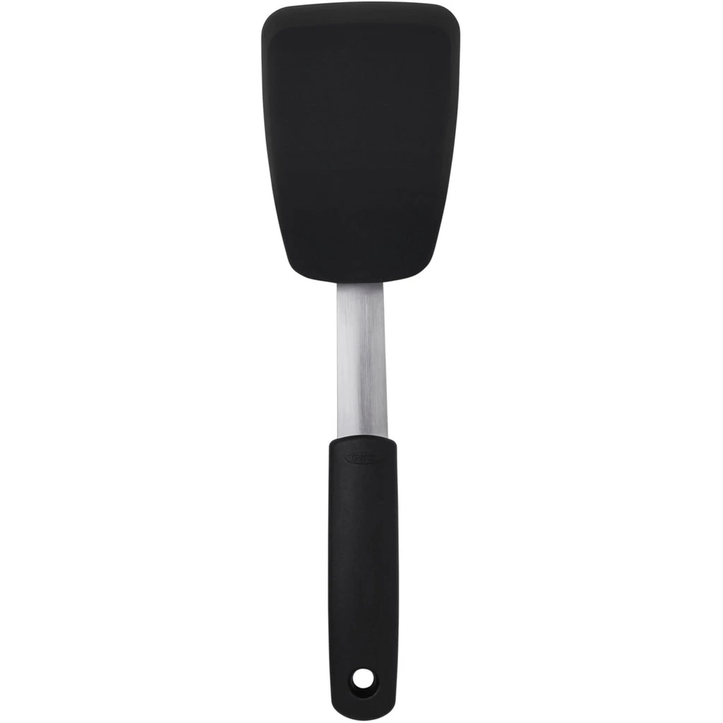 OXO Good Grips Silicone Flexible Turner - Small Black OXO Good Grips Silicone Flexible Turner - Small Black -Avanti store