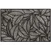 Maxwell And Williams Table Accents Cut-Out Placemat 45x30cm Leaf Black