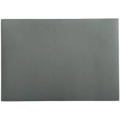 Maxwell And Williams Table Accents Leather Look Cowhide Placemat 43x30cm Grey