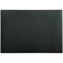 Maxwell And Williams Table Accents Leather Look Cowhide Placemat 43x30cm Charcoal