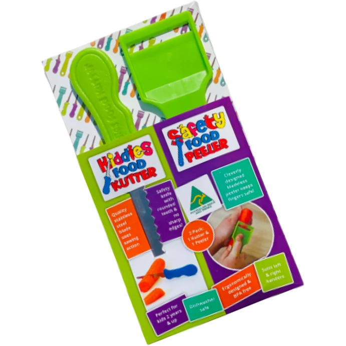 Safety Food Kutter Kiddies Food Kutter and Safety Food Peeler Twin Pack Lime Safety Food Kutter Kiddies Food Kutter And Safety Food Peeler Twin Pack Lime -Avanti store 800x800LimeGreenTwinPack nologo