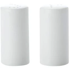 Maxwell And Williams White Basics Cylindrical Salt And Pepper