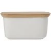 Maxwell And Williams White Basics Butter Dish With Bamboo Lid 2 Maxwell And Williams White Basics Butter Dish With Bamboo Lid -Avanti store AW0203 1024x1024