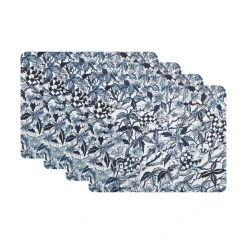 Maxwell And Williams Greg Irvine Mantra Cork Back Placemat 34x26.5cm Set Of 4 Gift Boxed