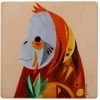 Maxwell And Williams Pete Cromer Wildlife Ceramic Square Coaster 9.5cm - Orangutan -Avanti store DU0226 1024x1024