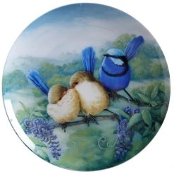 Maxwell And Williams Birds Of Australia Anniversary Plate 20cm - Splendid Fairy Wren