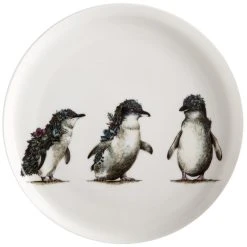 Maxwell And Williams Marini Ferlazzo Australian Families Plate 20cm Penguin Parade Gift Box