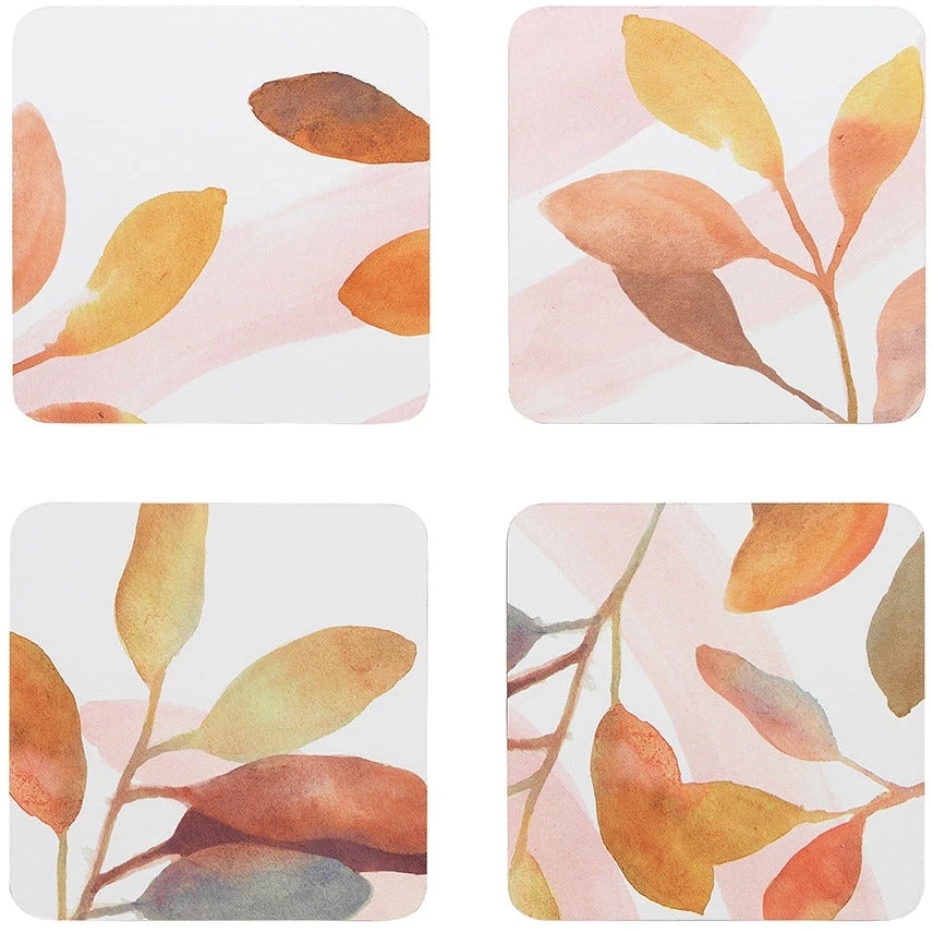 Ecology Verve Set of 4 Coasters 10 x 10cm Ecology Verve Set Of 4 Coasters 10 X 10cm -Avanti store