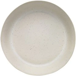 Ecology Malta Round Shallow Serving Bowl 34cm Linen