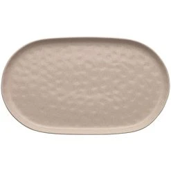 Ecology Speckle Oval Serving Platter 40 X 24 X 2cm Cheesecake