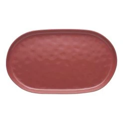 Ecology Speckle Rose Oval Serving Platter