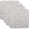 Maxwell And Williams Ripple Cork Back Coaster 10.5cm Set Of 4 Gift Boxed