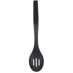 KitchenAid Soft Touch Slotted Spoon Nylon - Black