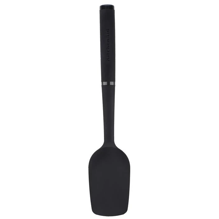 KitchenAid Soft Touch Spoon Spatula Silicone - Black KitchenAid Soft Touch Spoon Spatula Silicone - Black -Avanti store