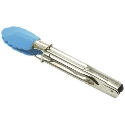 Maxwell And Williams Grabbers Mini Tongs 18cm Silicone Blue