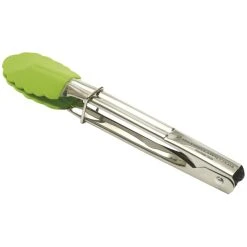 Maxwell And Williams Grabbers Mini Tongs 18cm Silicone Lime