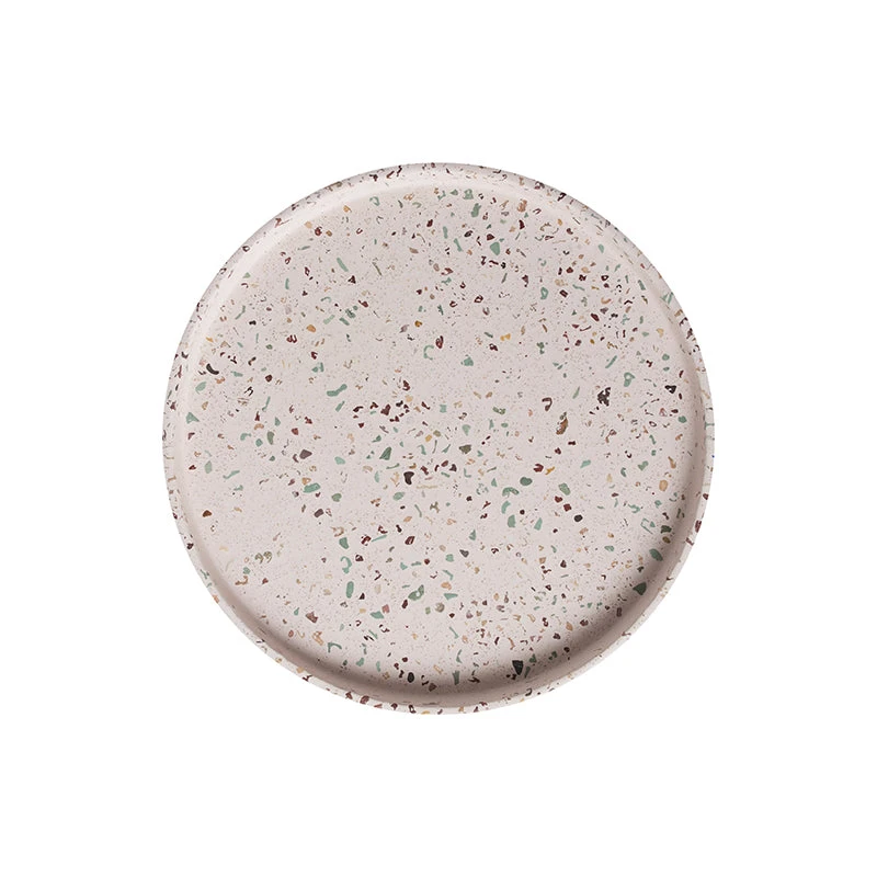 Maxwell and Williams Livvi Terrazzo Round Serving Tray 26cm Blush Gift Boxed Maxwell And Williams Livvi Terrazzo Round Serving Tray 26cm Blush Gift Boxed -Avanti store