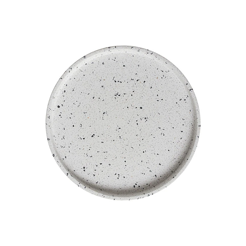 Maxwell and Williams Livvi Terrazzo Round Serving Tray 26cm White Gift Boxed Maxwell And Williams Livvi Terrazzo Round Serving Tray 26cm White Gift Boxed -Avanti store