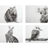 Maxwell And Williams Marini Ferlazzo Animals Of Australia Cork Back Placemat 34x26.5cm Set Of 4 Assorted Gift Boxed -Avanti store MariniFerlazzoCorkBack 10 1024x1024