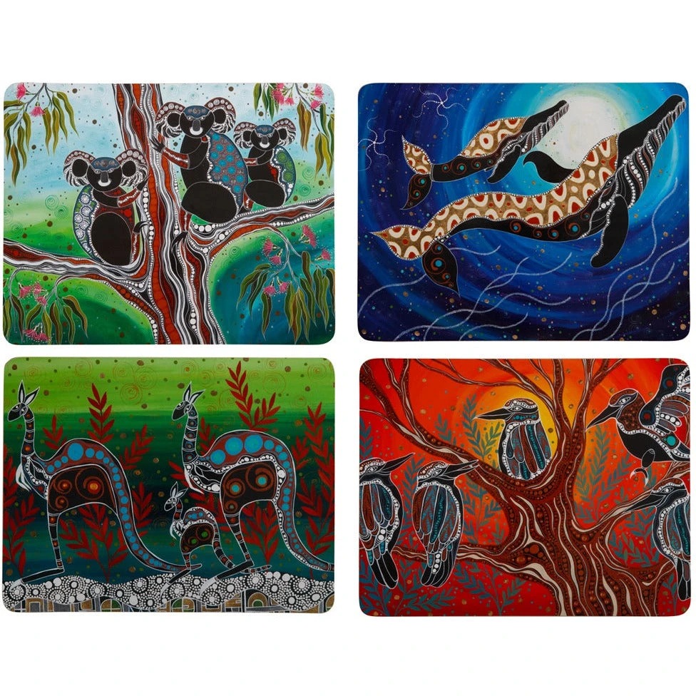 Maxwell and Williams Melanie Hava Journeys Cork Back Placemat 34x26.5cm Set of 4 Assorted Gift Boxed Maxwell And Williams Melanie Hava Journeys Cork Back Placemat 34x26.5cm Set Of 4 Assorted Gift Boxed -Avanti store Maxwell Williams Artist Range Matchbox