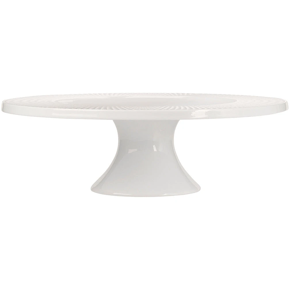 Maxwell and Williams White Basics Diamonds Footed Cake Stand 30cm Gift Boxed Maxwell And Williams White Basics Diamonds Footed Cake Stand 30cm Gift Boxed -Avanti store Maxwell Williams