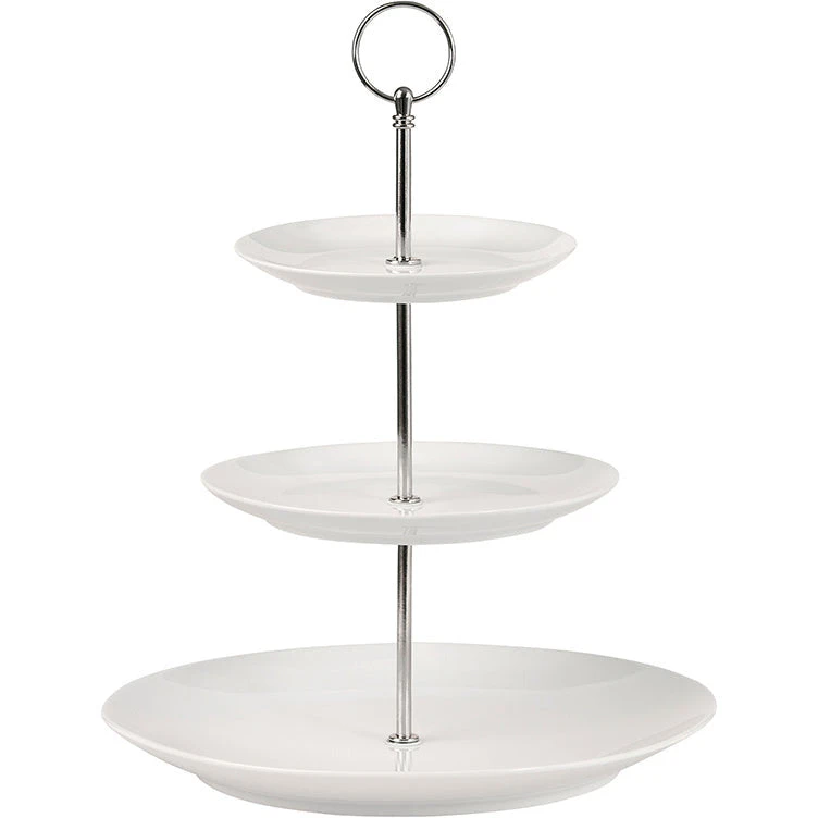 Maxwell and Williams White Basics 3 Tiered Cake Stand Gift Boxed Maxwell And Williams White Basics 3 Tiered Cake Stand Gift Boxed -Avanti store Maxwell Williams