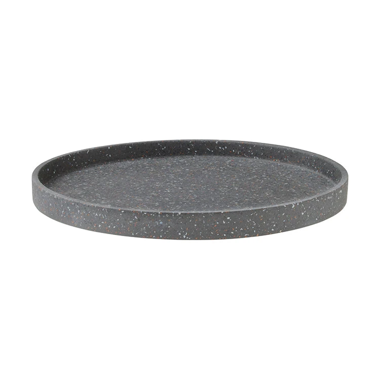 Maxwell and Williams Livvi Terrazzo Round Serving Tray 26cm Charcoal Gift Boxed Maxwell And Williams Livvi Terrazzo Round Serving Tray 26cm Charcoal Gift Boxed -Avanti store Maxwell Williams Livvi Servingware