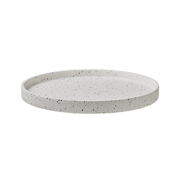 Maxwell and Williams Livvi Terrazzo Round Serving Tray 36cm White Gift Boxed Maxwell And Williams Livvi Terrazzo Round Serving Tray 36cm White Gift Boxed -Avanti store Maxwell Williams Livvi Servingware