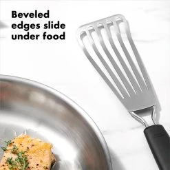 OXO Little Fish Turner Stainless Steel 5 OXO Little Fish Turner Stainless Steel -Avanti store OXO Kitchenware Matchbox 48356 h oxo 1024x1024