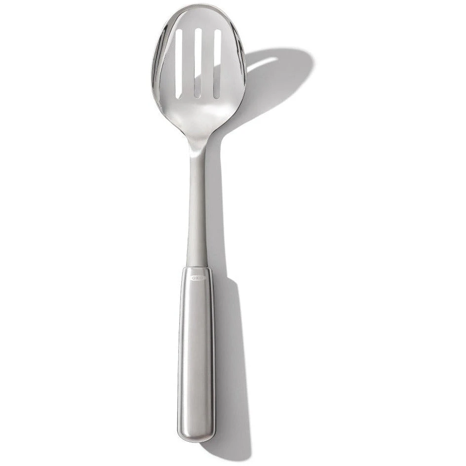 OXO STEEL Slotted Cooking Spoon OXO STEEL Slotted Cooking Spoon -Avanti store STL3120200 8dim c9ef5488 6b31 473d aac4