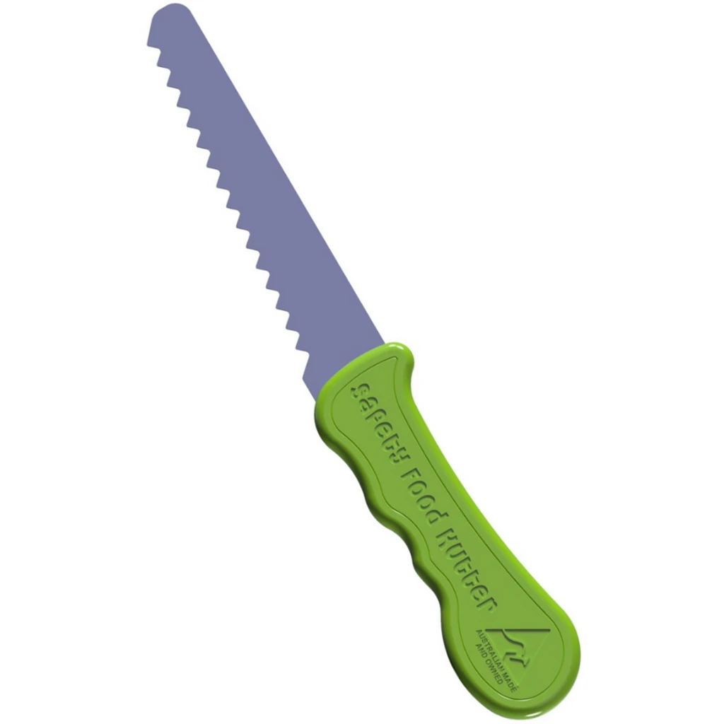 Safety Food Kutter Safety Food Kutter Lime Safety Food Kutter Safety Food Kutter Lime -Avanti store Safety Food Kutters Peelers Kiddie Food Kutters Matchbox SafetyFoodKutter unpackaged