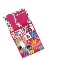Safety Food Kutter Safety Food Kutter And Safety Food Peeler Twin Pack Pink