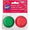 Wilton Red And Green Mixed Mini Cups - 100 Piece Set -Avanti store W415 7231 IMG2 1024x1024