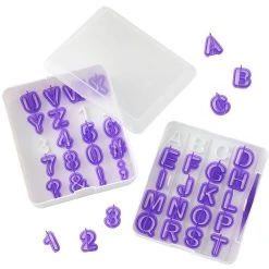 Wilton 42pc Alphabet And Number Cutouts