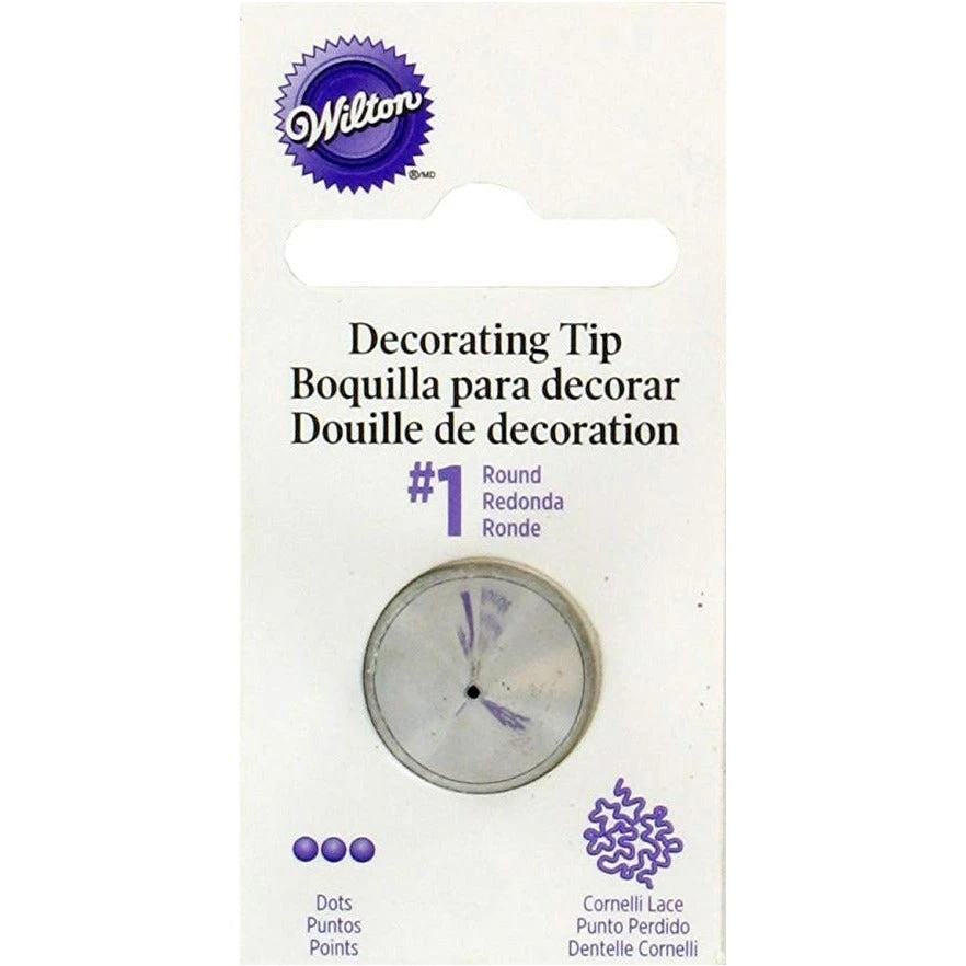Wilton Round Tip - #1 Wilton Round Tip - #1 -Avanti store W418
