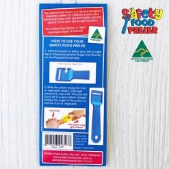 Safety Food Kutter Safety Food Peelers Blue 4 Safety Food Kutter Safety Food Peelers Blue -Avanti store safety food peeler instructions 1024x1024
